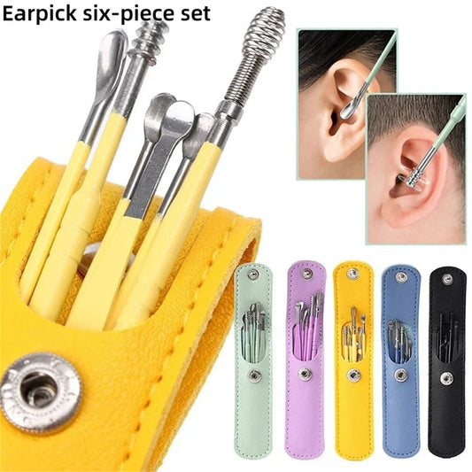 6 Pcs Ear Cleaner Tool Set - Product Mela