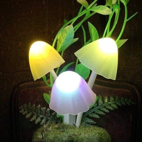 Flower Mushroom Glow Lamp - Product Mela