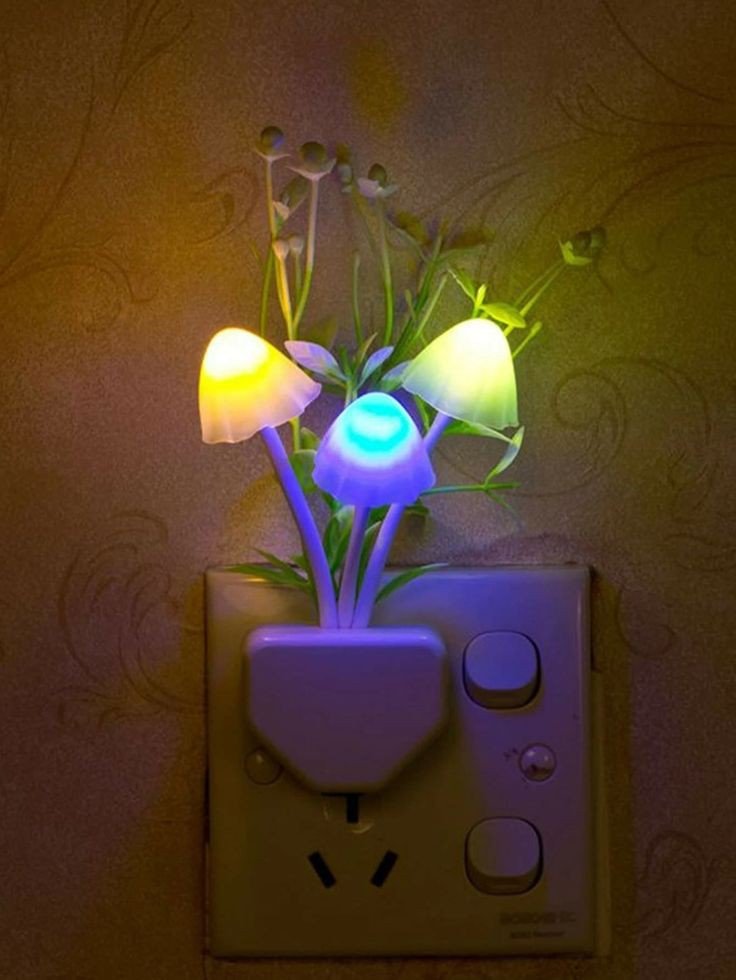 Flower Mushroom Glow Lamp - Product Mela