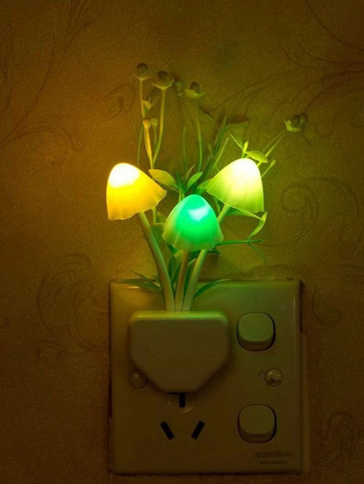 Flower Mushroom Glow Lamp - Product Mela