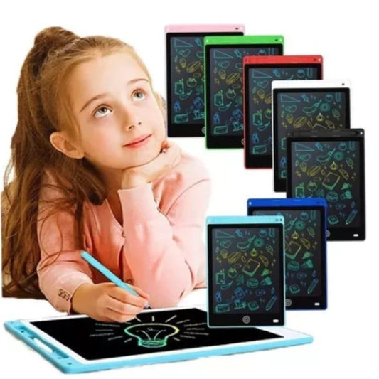 LCD Writing Tablet With Digital Pen For Kids Eraseable Digital Drawing Doodling Pad For Kids - Product Mela